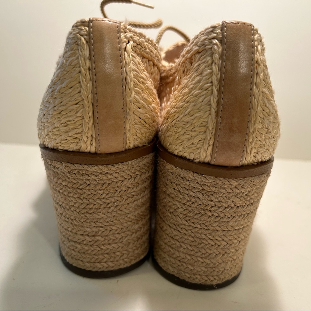 Schultz Jules Raffia Platform Espadrilles Shoes S… - image 5